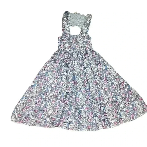 WOMENS Vintage 60s -70sCottage Garden Core Midi Floral Maxi Dress. Si… - Picture 7 of 12